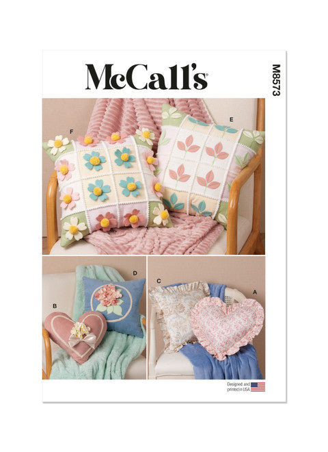 McCall's Pattern M8573 Pillow Home Decor