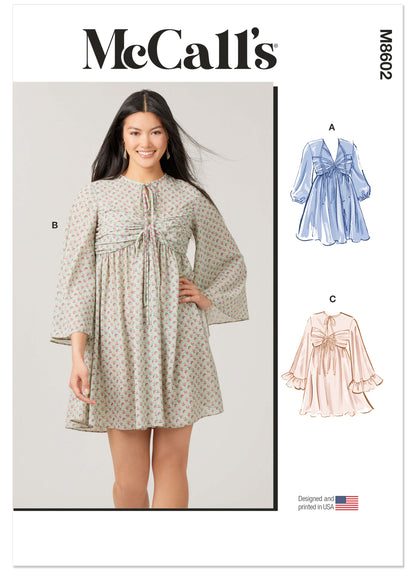McCall's Pattern M8602 Misses' Dress