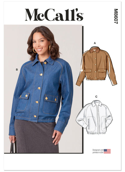 McCall's Pattern M8607 Misses' Jacket