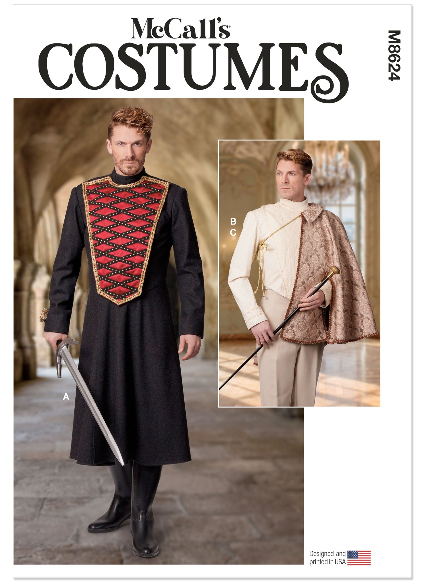 McCall's Pattern M8624 Men's Costume