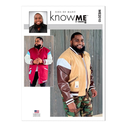 McCall's ME201 Men's Varsity Bomber Jacket