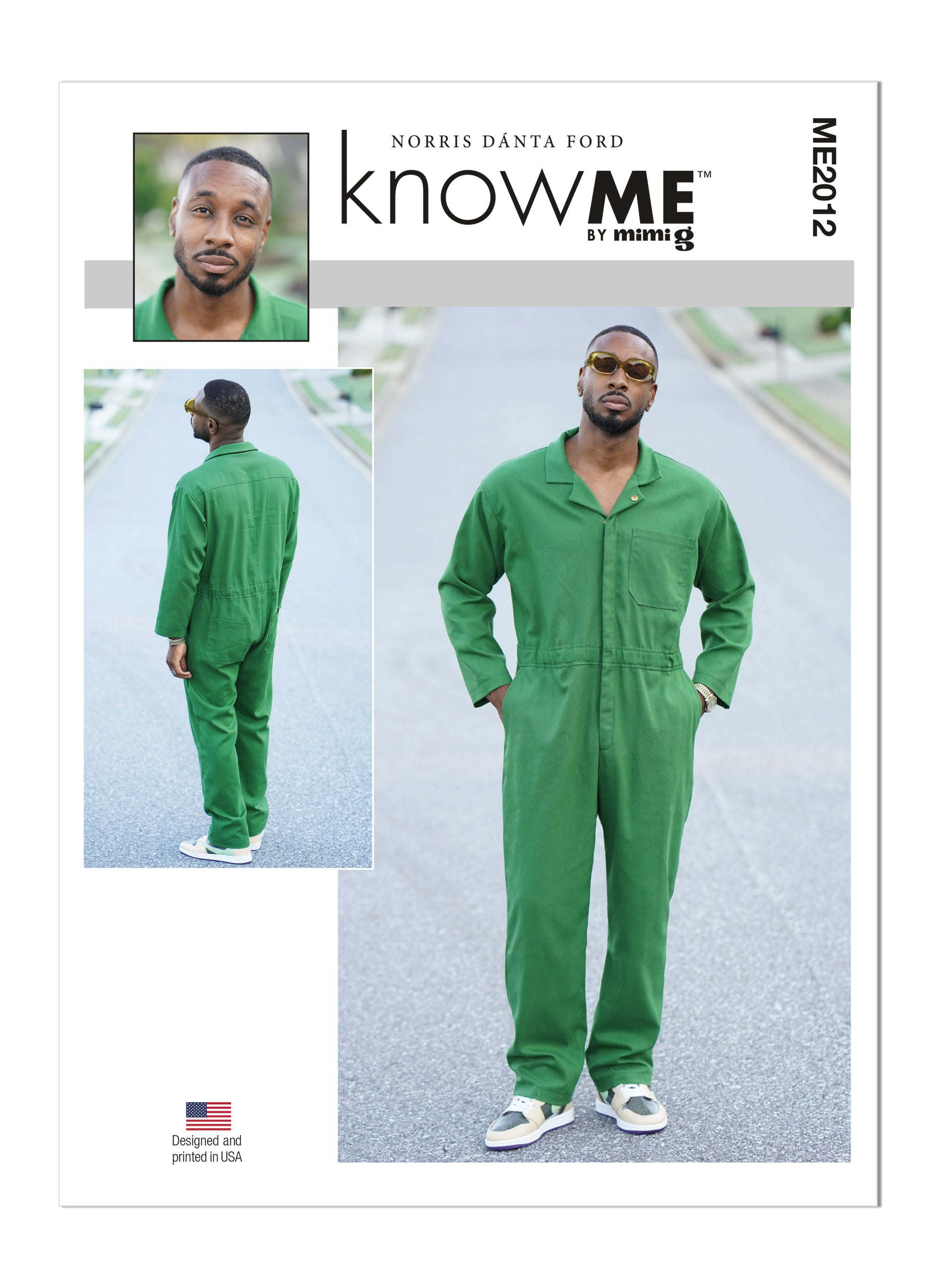 McCall's ME2012 Men's Jumpsuit