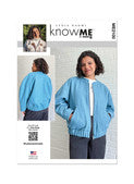 KnowMe Pattern Me2100 Misses' Bomber Jacket