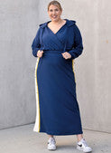 KnowMe Pattern Me2101 Misses' Knit Top and Skirt