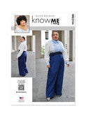 KnowMe Pattern Me2104 Misses' Shirt, Pants and Cummerbund
