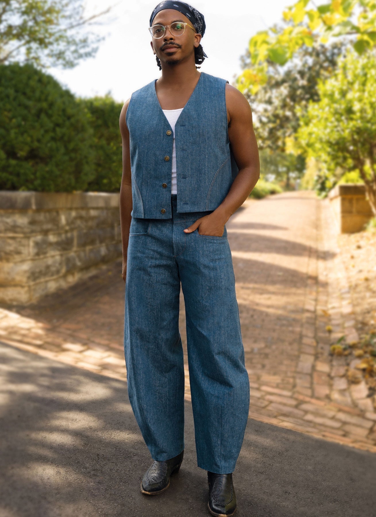 McCall's Pattern ME2109 Men's Vest and Pants