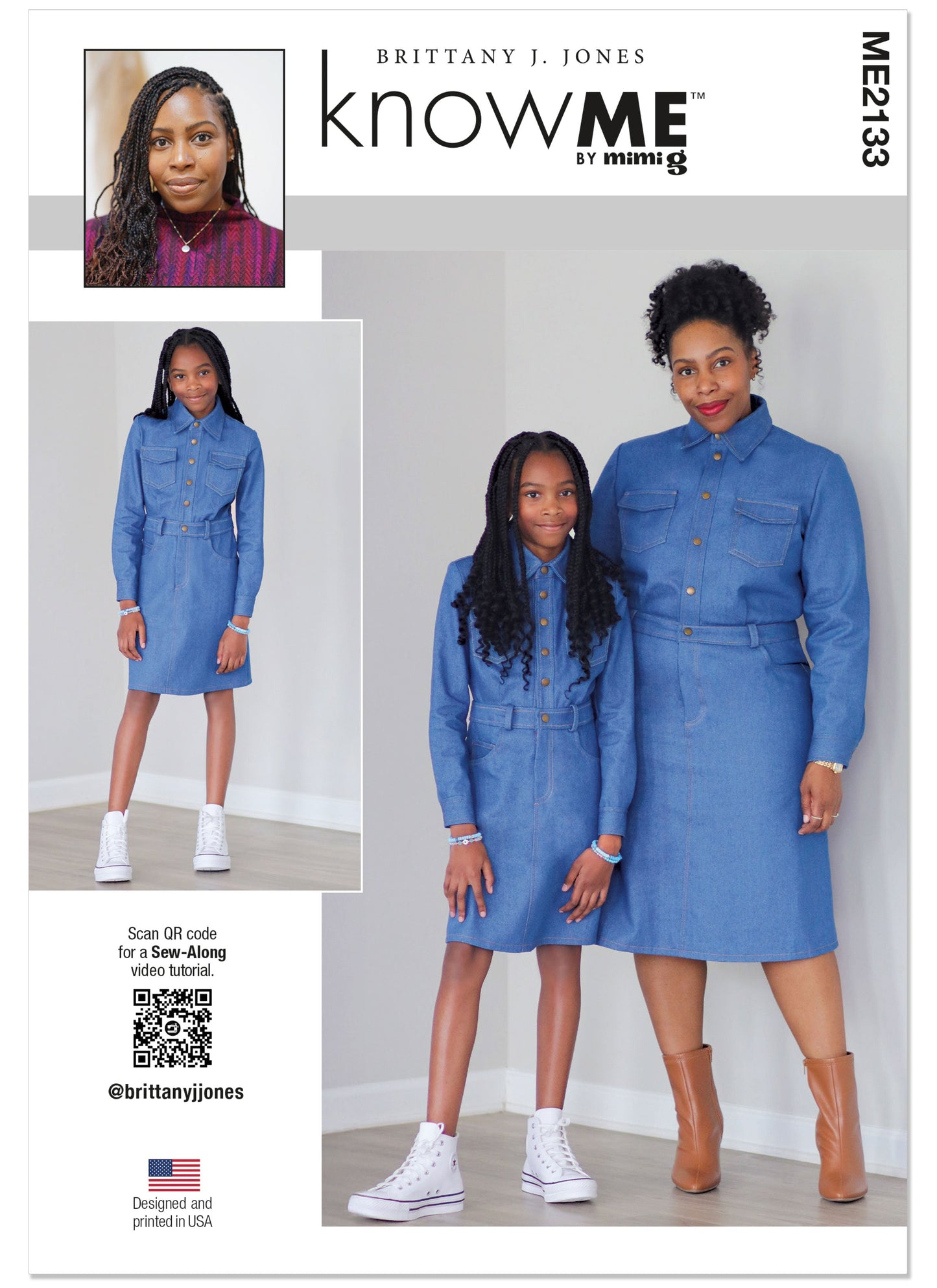 KnowMe Pattern Me2133 Misses' Dress