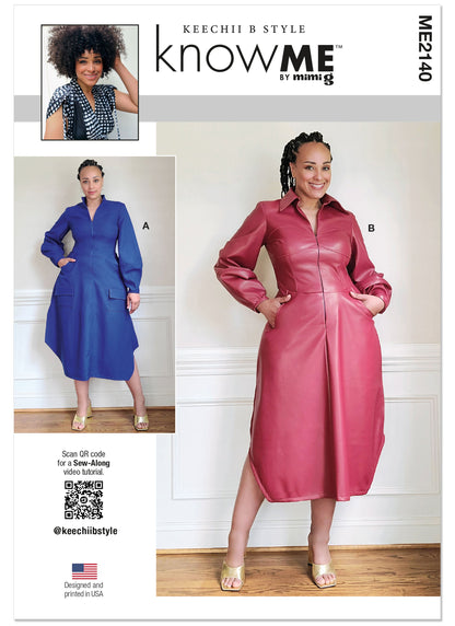 KnowMe Pattern Me2140 Misses' Dress
