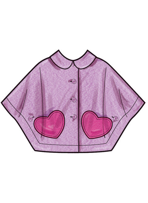 Simplicity Pattern SS3043 Girl Jacket Coat