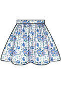Simplicity Pattern SS3044 Children's and Girls' Skirts, Jacket and Knit Top