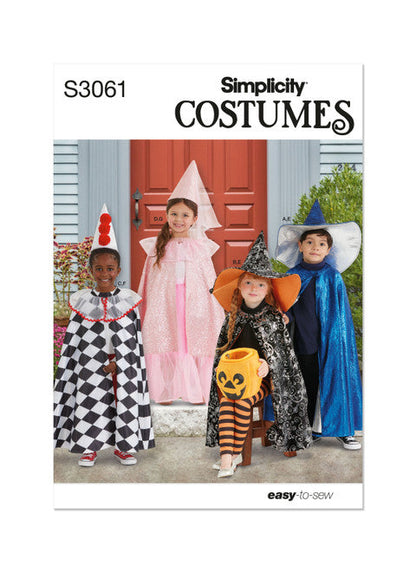 Simplicity Pattern SS3061 Children's Costume