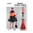Simplicity Pattern S9632h Misses' Costumes