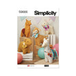 Simplicity Pattern S9666 Stuffed Bunny