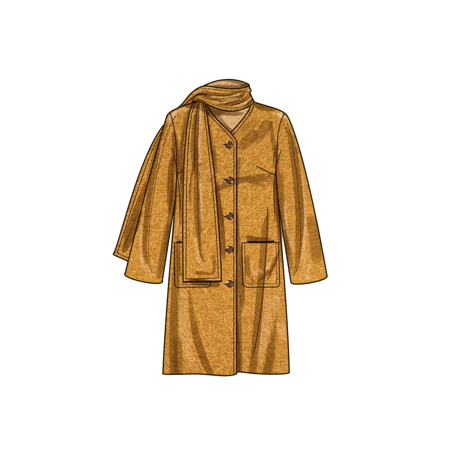 Simplicity Pattern SS9686 Plus Size Jacket/Coat
