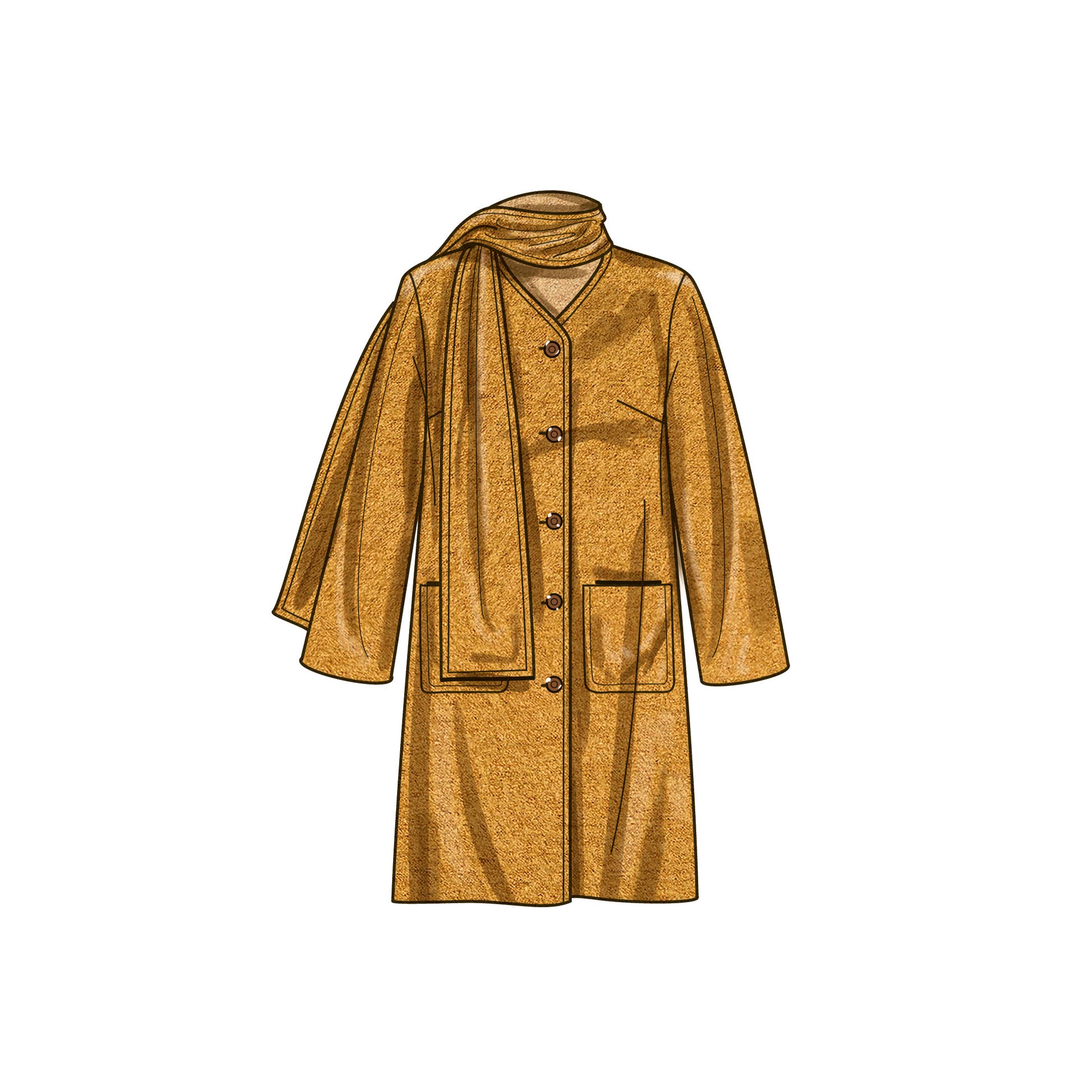 Simplicity Pattern SS9686 Plus Size Jacket/Coat