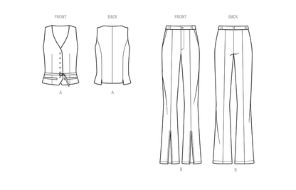 Simplicity Pattern SS9689 Misses Plus Size Sportswear