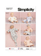 Simplicity Pattern S9727 Undefined Doll Clothes