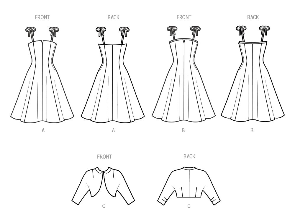 Simplicity Pattern S9738 Misses' Dress