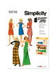 Simplicity Pattern S9739 Misses' Dress