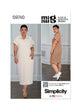Simplicity Pattern S9740 Misses' Dress