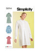 Simplicity Pattern S9744 Misses' Dress