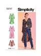 Simplicity Pattern S9747 Misses' Top / Vest