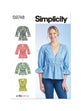 Simplicity Pattern S9748 Misses' Top / Vest