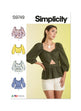 Simplicity Pattern S9749 Misses' Top / Vest