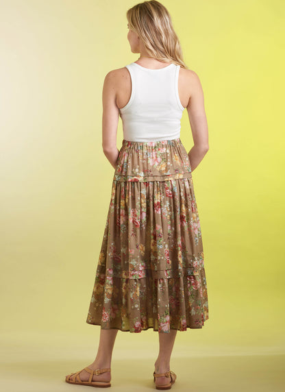 Simplicity Pattern S9750 Misses' Skirt Pants