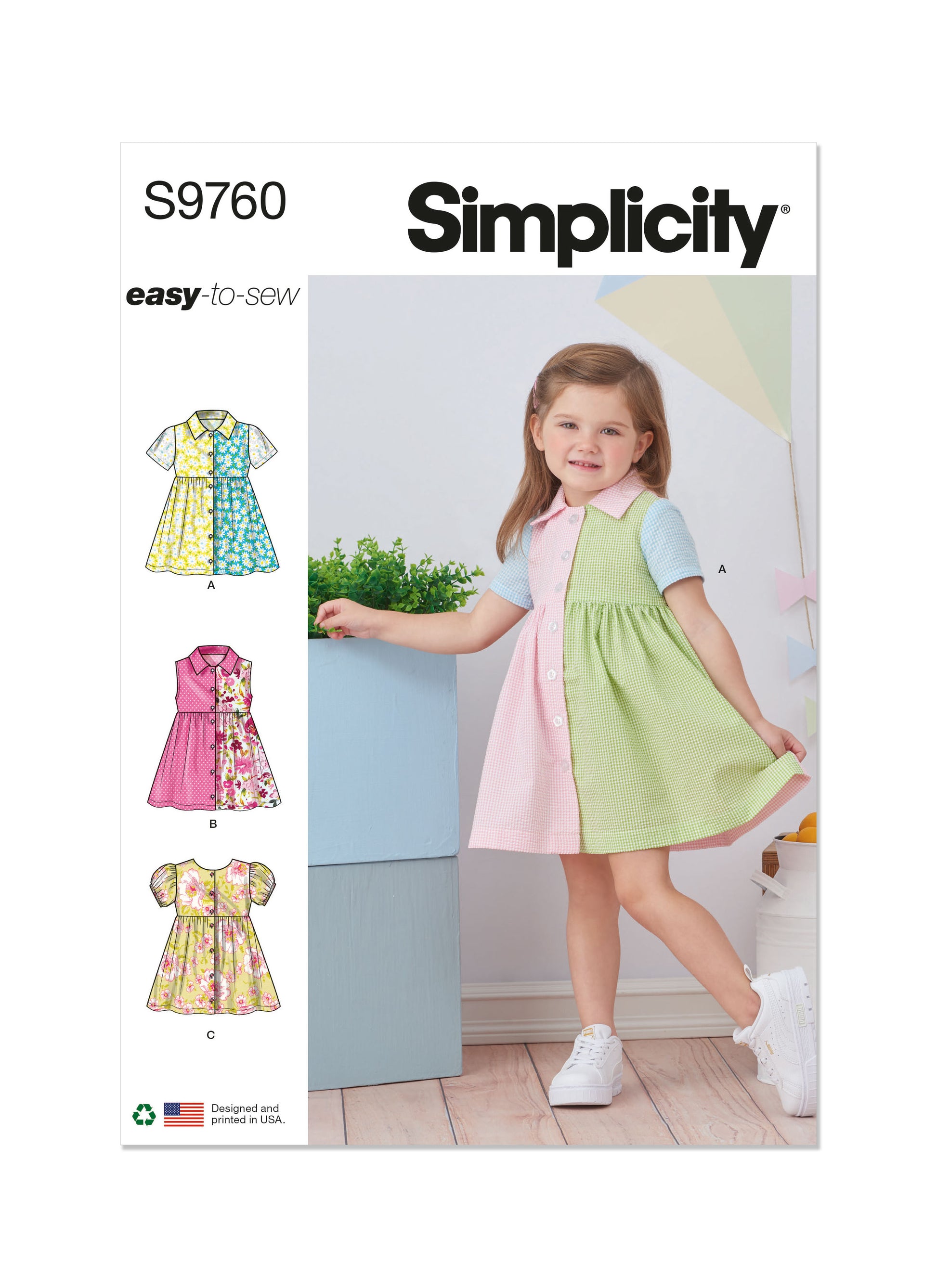 Simplicity Pattern S9760 Toddler Dress