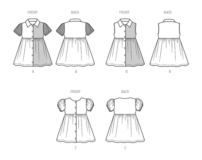 Simplicity Pattern S9760 Toddler Dress