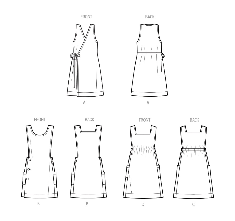 Simplicity Pattern S9766 Apron