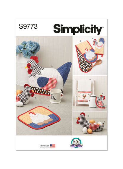 Simplicity Pattern S9773 Undefined Other Craft