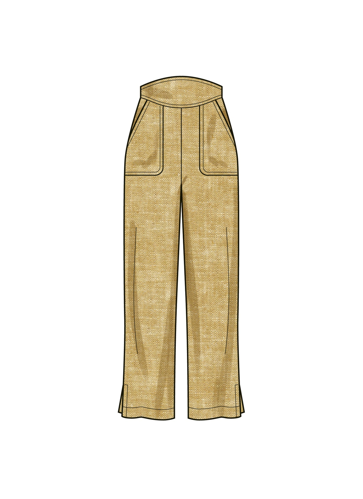 Simplicity Pattern 9791 Misses' Tops, Skirt and Pants