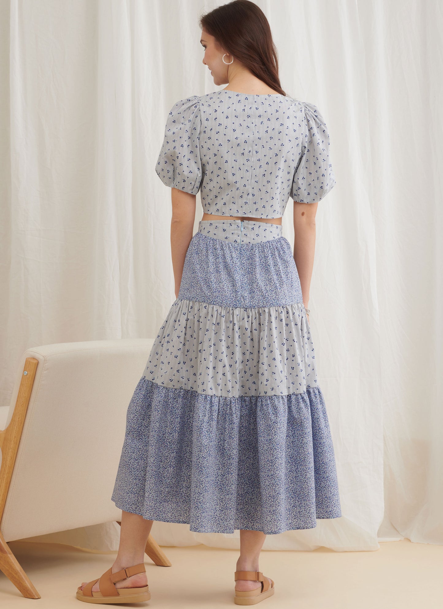 Simplicity Pattern 9791 Misses' Tops, Skirt and Pants