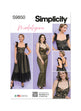 Simplicity Pattern S9850 Misses' Plus Size Dress