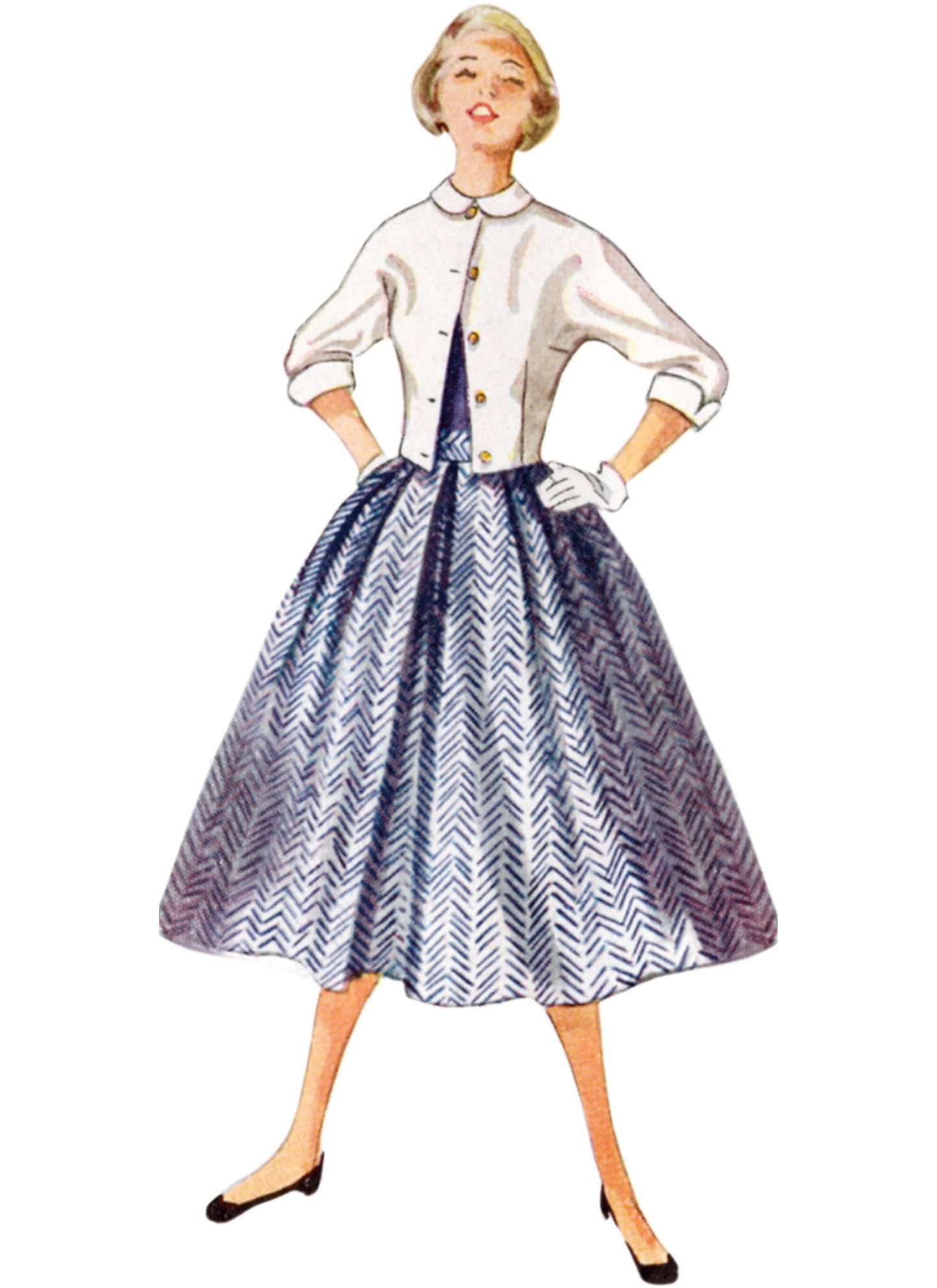 Simplicity Pattern 9882 Misses' Skirt and Jacket