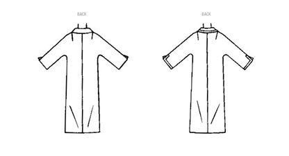 Simplicity Pattern 9883 Misses' Jacket Coat