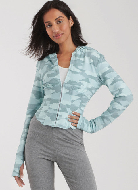 Simplicity Pattern 9895 Misses' and Women's Jacket and Knit Leggings