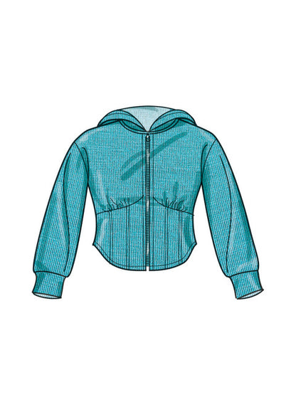 Simplicity Pattern 9895 Misses' and Women's Jacket and Knit Leggings