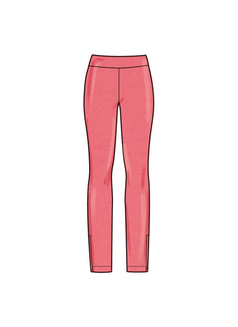 Simplicity Pattern 9895 Misses' and Women's Jacket and Knit Leggings