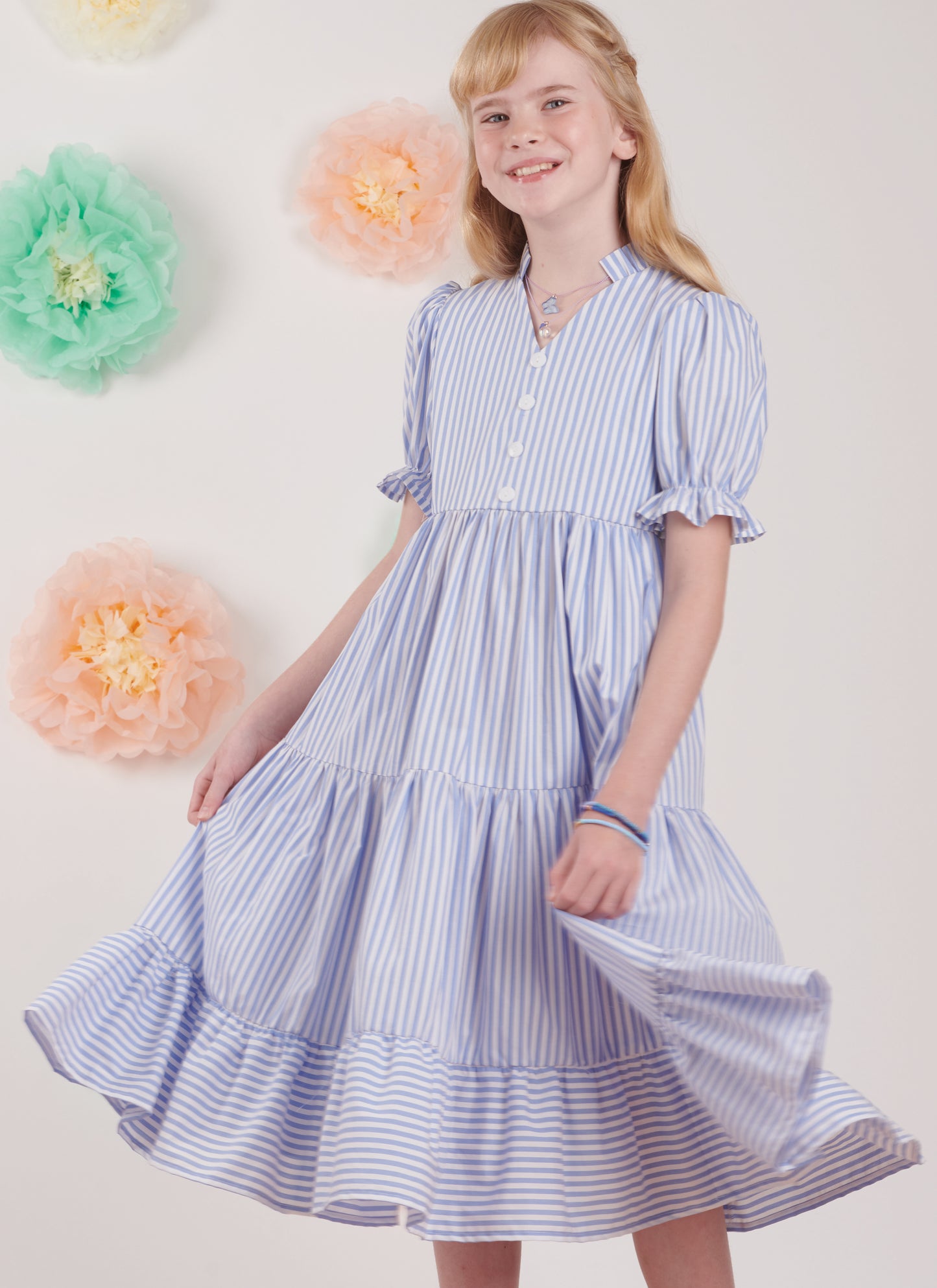 Simplicity Pattern 9900 Child Girl Dress