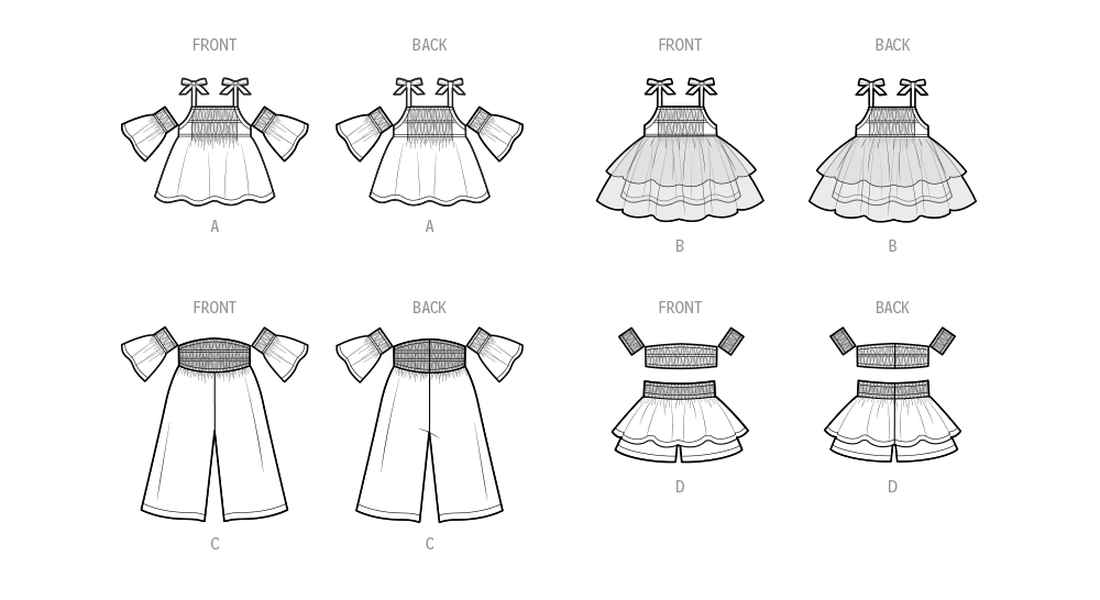 Simplicity Pattern S9904 Doll Clothes