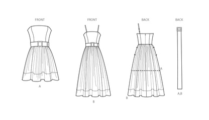 Simplicity Pattern S9917 Misses' Dress