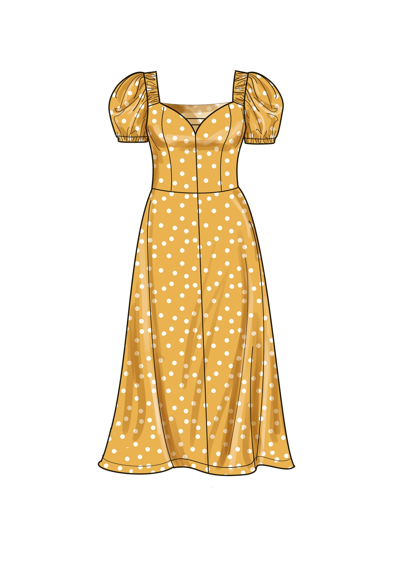 Simplicity Pattern S9919 Plus Size Dress