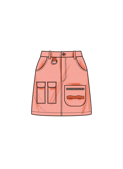Simplicity Pattern S9924 Misses' Skirt Pants