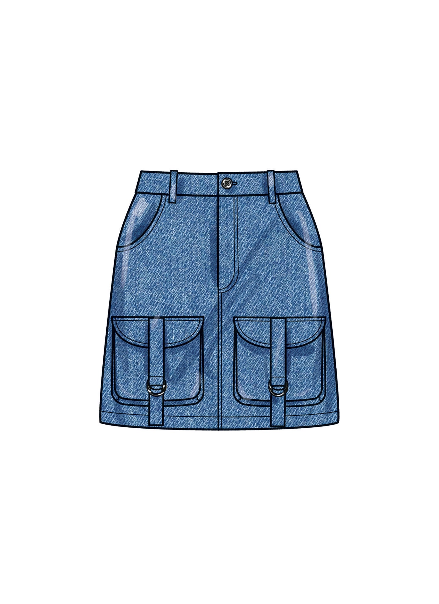 Simplicity Pattern S9924 Misses' Skirt Pants