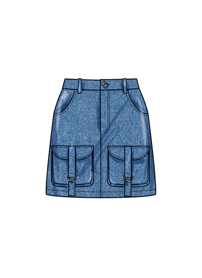 Simplicity Pattern S9924 Misses' Skirt Pants