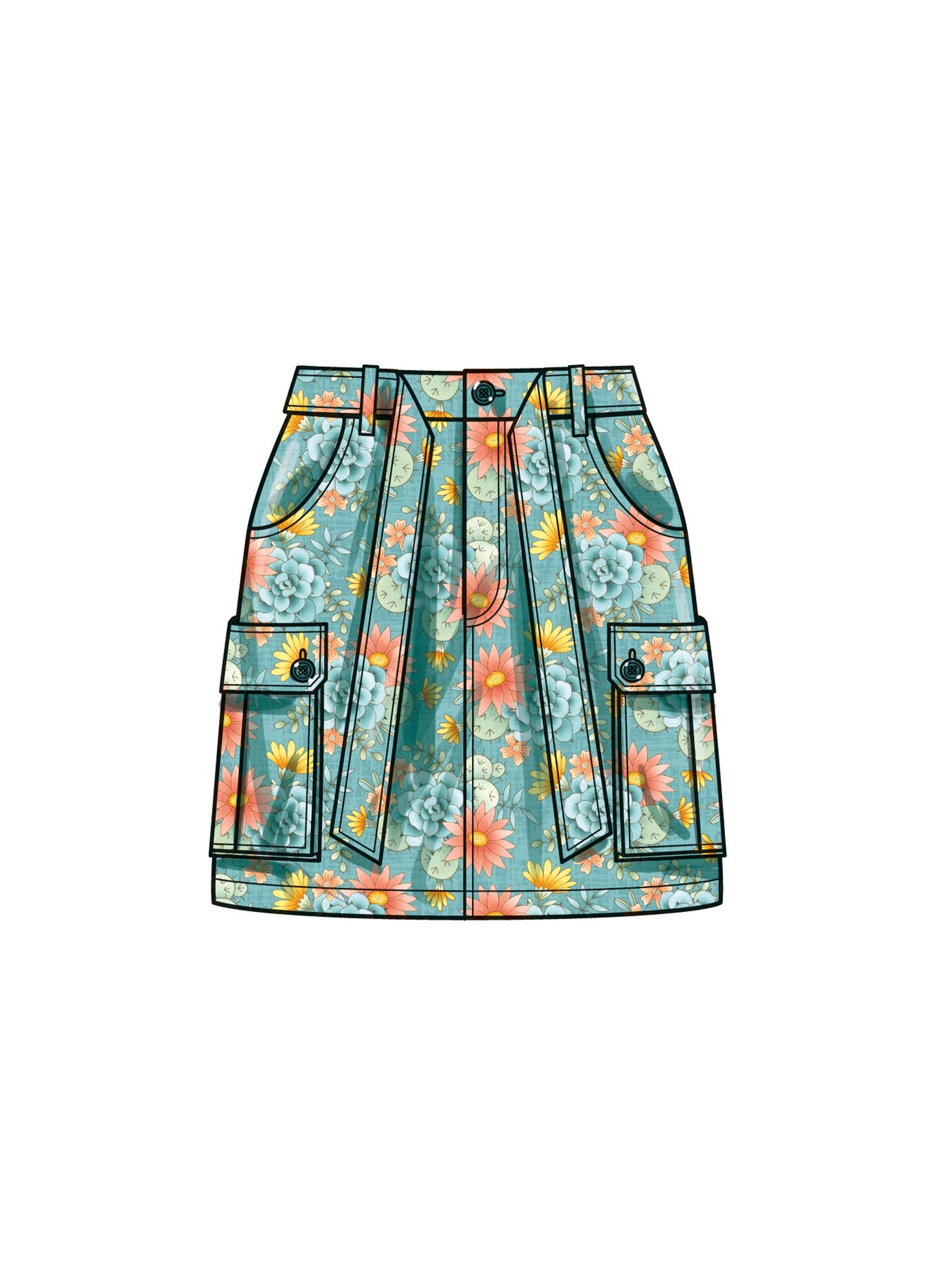 Simplicity Pattern S9924 Misses' Skirt Pants