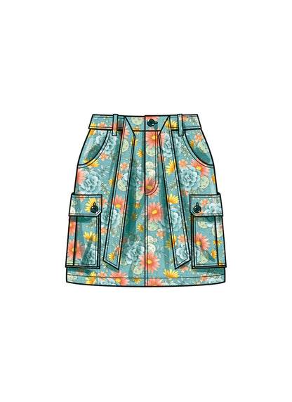 Simplicity Pattern S9924 Misses' Skirt Pants